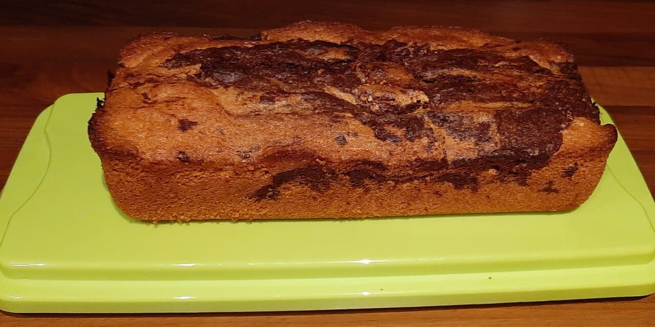 Recette du cake marbré au chocolat ultra moelleux