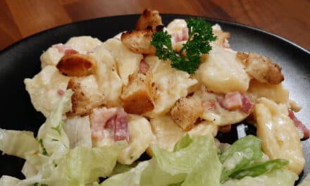 Recette Mehlknepfle à la crème et lardons