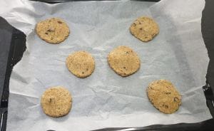 Cookies spéculoos et pépites de chocolat
