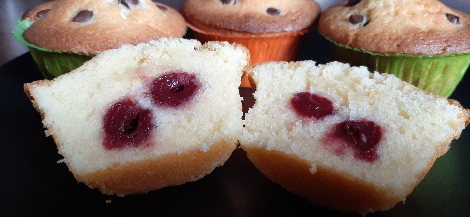 Cupcakes griotte chocolat