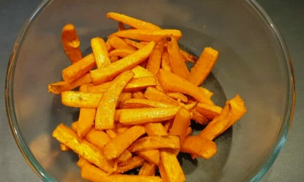 Recette de Frites de patate douce au paprika