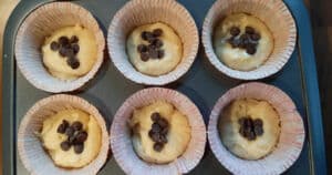 Muffins griottes chocolat