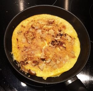 Recette omelette aux cèpes