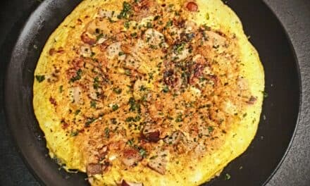 Omelette aux cèpes. Une recette gourmande et saine digne d’un grand chef !