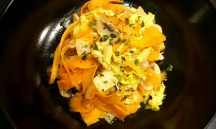 Recette d’une Poêlée asiatique de chou chinois, carottes et champignons