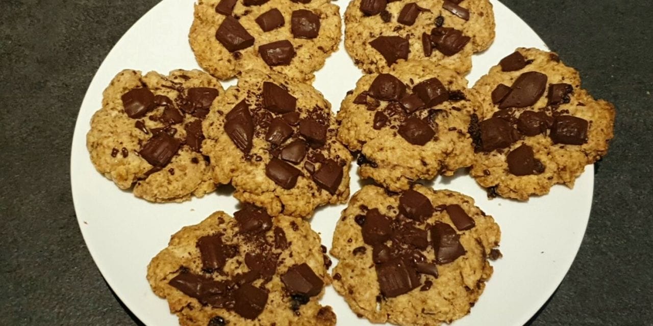 Recette de Sablés (façon cookies) aux pépites de chocolat