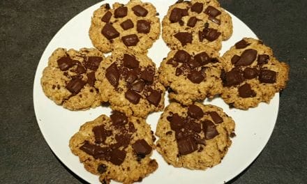 Recette de Sablés (façon cookies) aux pépites de chocolat