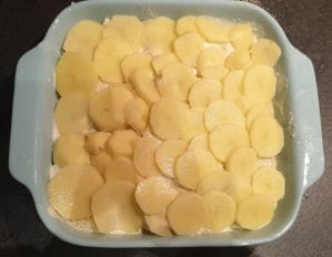 gratin de pommes de terre