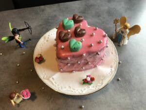 LE COEUR DE L'AMOUR - Gâteau