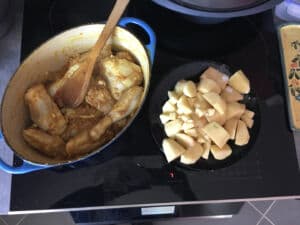 Poulet au curry