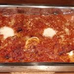 Recette de Gratin d’aubergines roulées à la mozzarella et sauce tomate