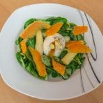 Recette salade d’asperges blanches œuf mollet de Cyril Lignac