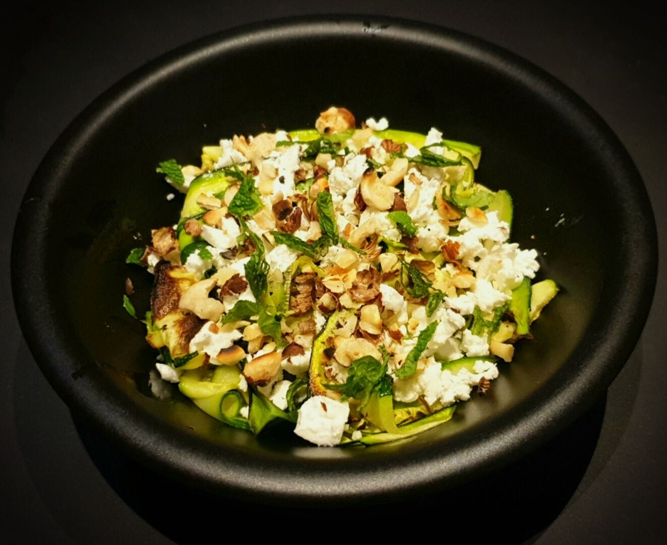 Salade courgette