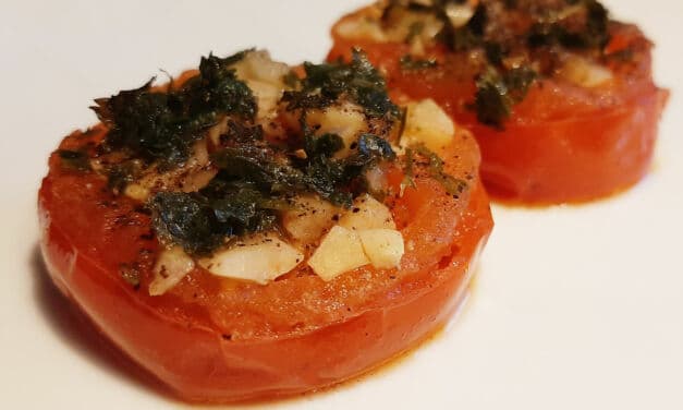 Recette de Tomates provençales à la poêle faciles à faire (sans gluten)