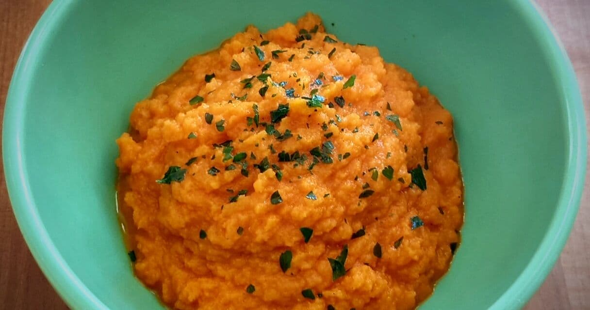 Purée de carottes au Thermomix. Une recette pour accompagner vos viandes et poissons