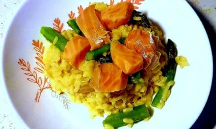 Découvrez la recette ultime du risotto aux saumon et asperges vertes !