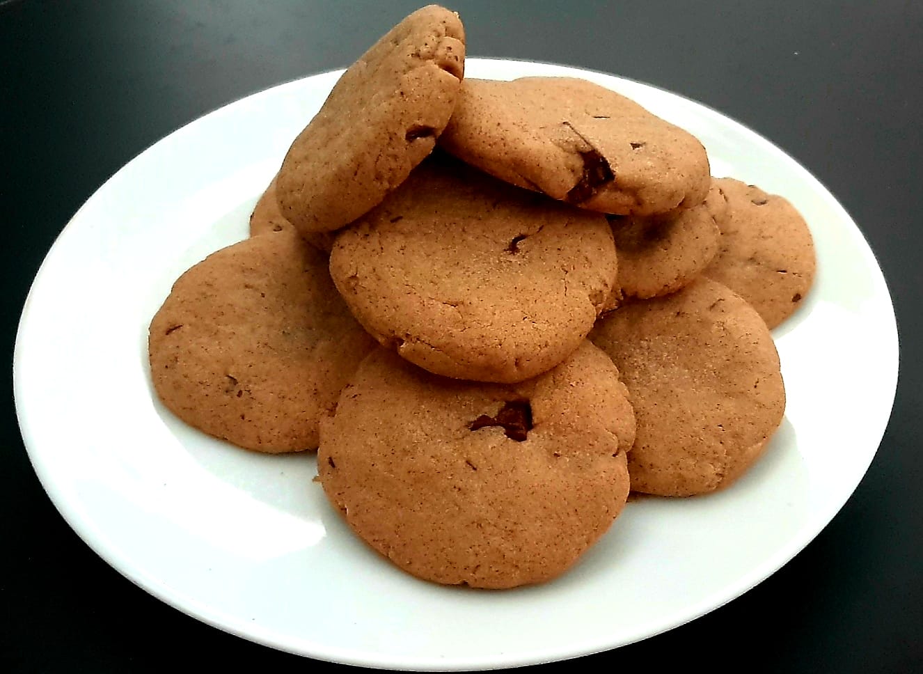 Cookies cannelle et pépites de chocolat