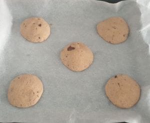 Cookies cannelle et pépites de chocolat