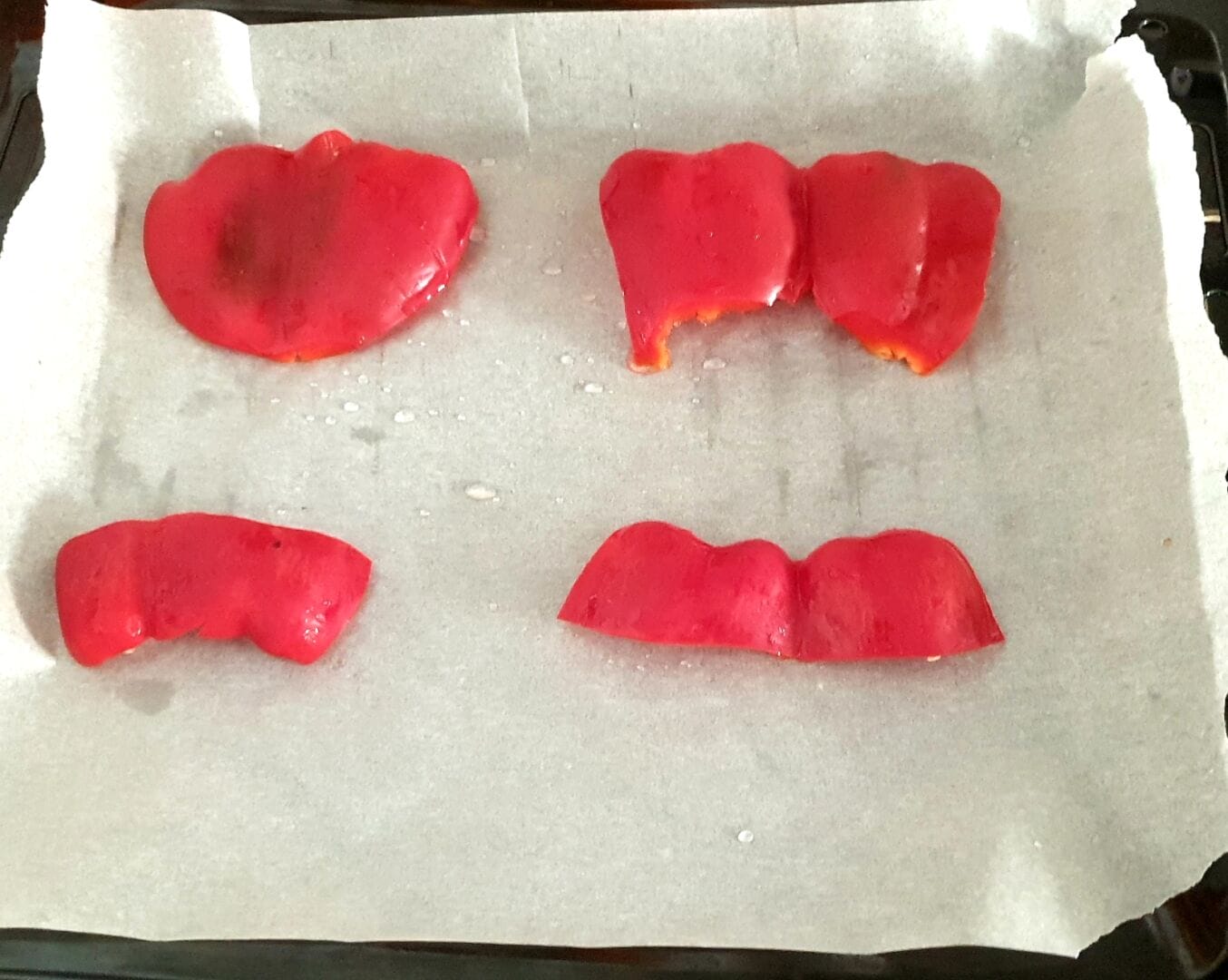 Recette poivrons au four. Comment enlever facilement la peau du poivron