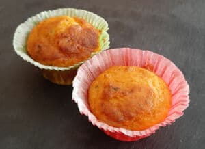 Muffins salés tomate basilic