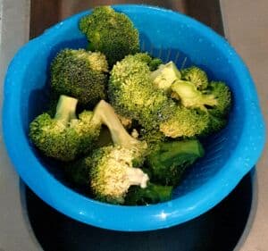 Papillote saumon et brocolis