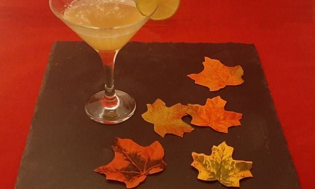 Cocktail vodka, sirop d’érable et citron vert. Recette d’ice flower facile !