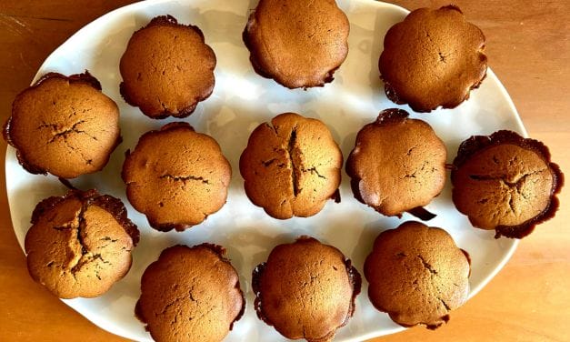 Muffin Anglais Thermomix au caramel et beurre salé. Une recette healthy et maison