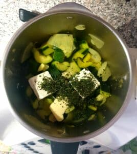 Velouté Thermomix courgettes menthe