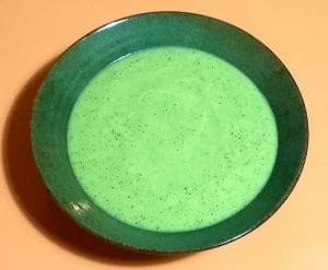 Velouté Thermomix courgettes menthe