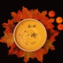 Velouté courge muscade et patate douce