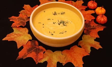 Velouté de courge muscade et patate douce. Une recette de cucurbitacée comestible