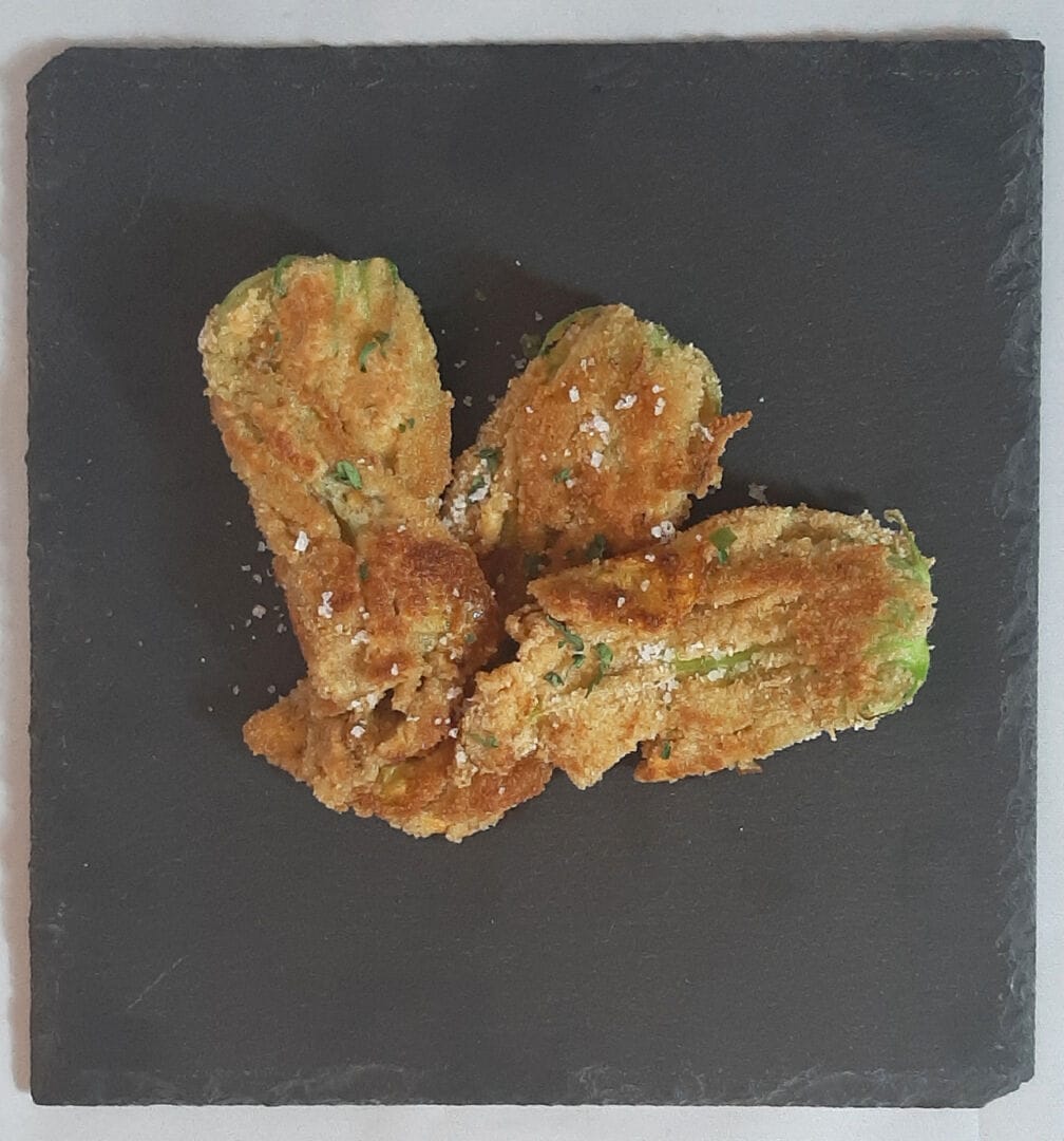 Beignet fleur de courgette