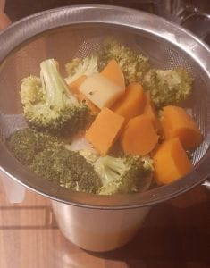 Velouté brocolis et patate douce