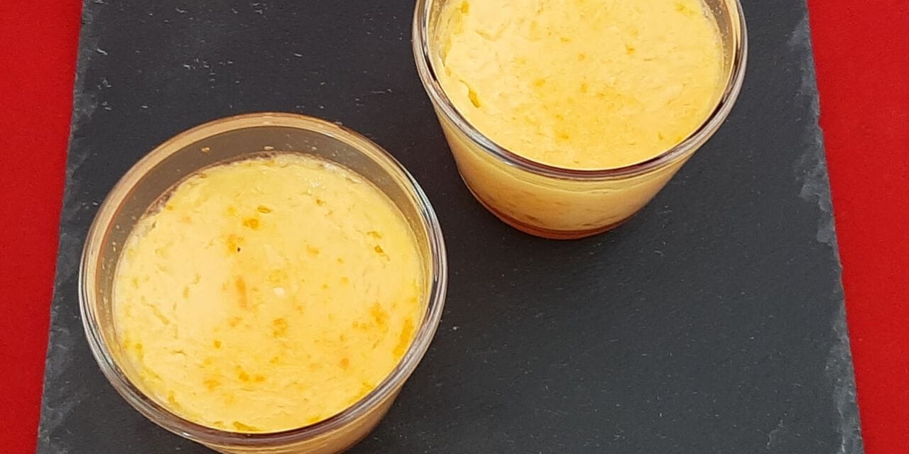 Crème à l’orange maison. Une recette de dessert à l’autocuiseur