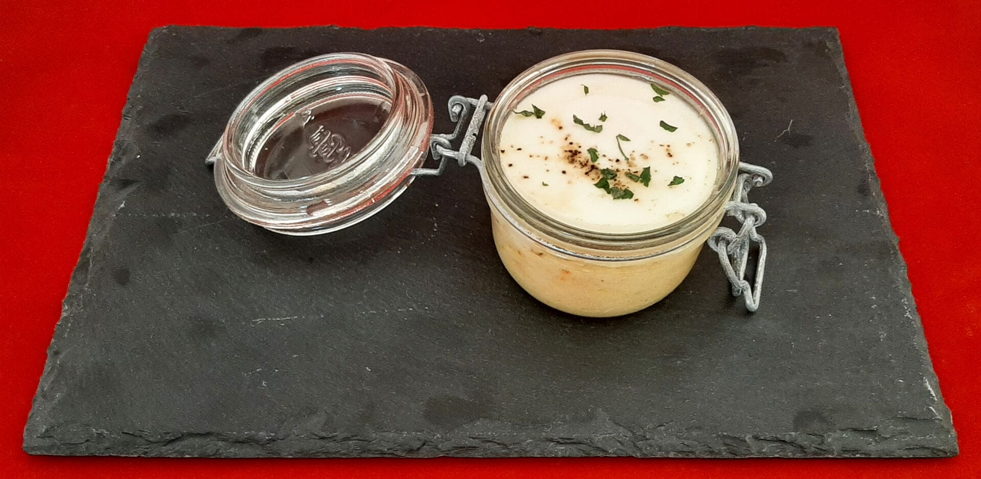 Œufs de truite et polenta