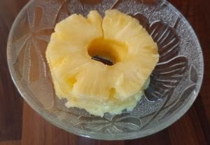 Coupe ananas en rondelles