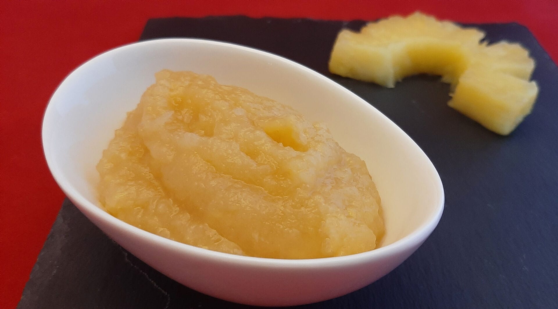 Compote ananas et pomme choupette. Un dessert simple et gourmand