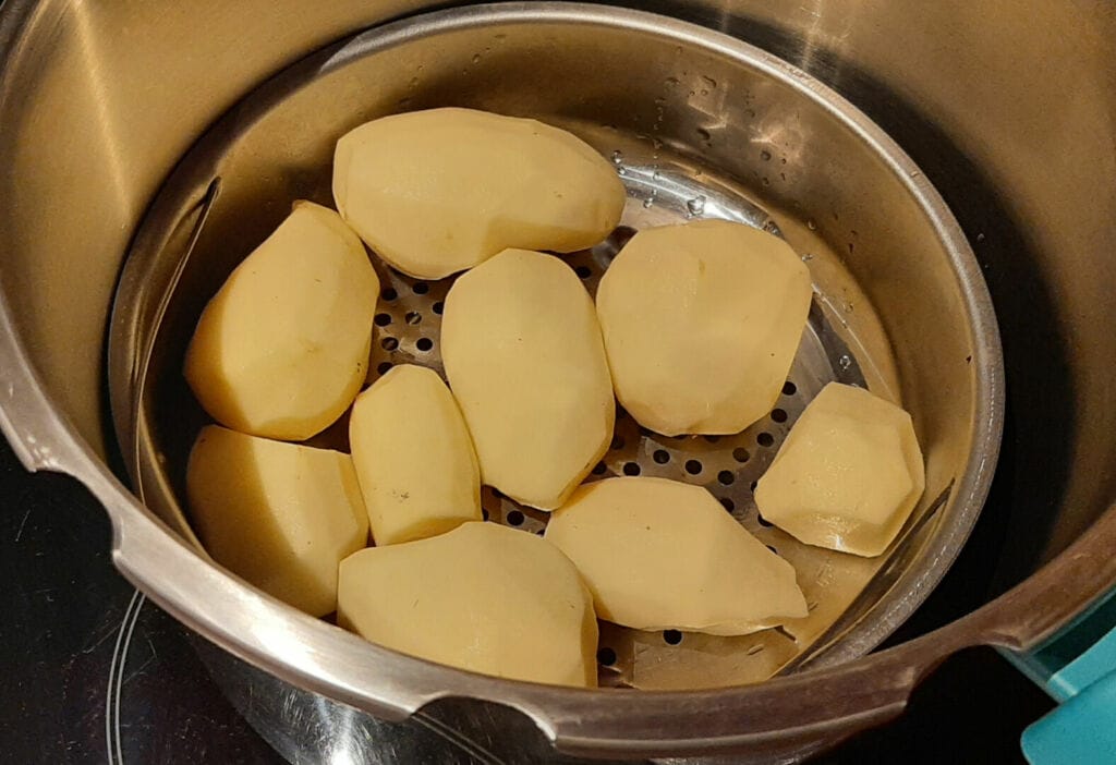 Cuisson pomme de terre cocotte minute. Bonne recette en peu de temps