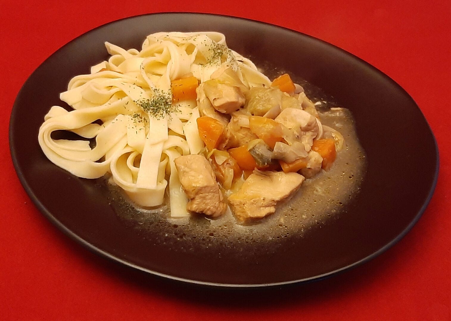 Blanquette De Poulet Aux Champignons De Paris. Une Recette à L'ancienne