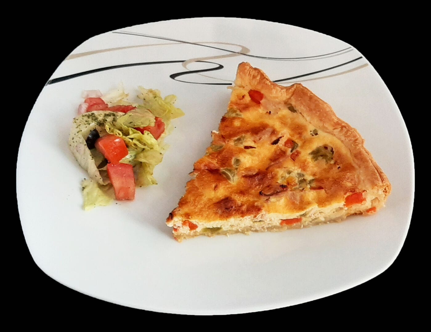 Tarte aux poivrons