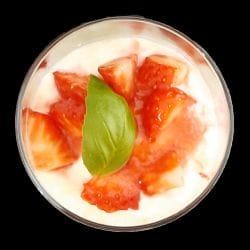 Verrine mascarpone fraise