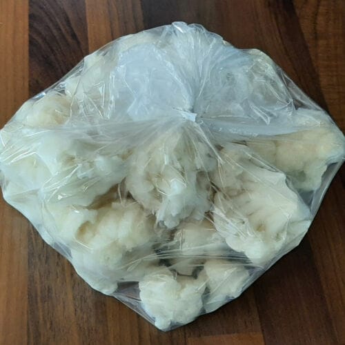 Comment congeler du choufleur cru du jardin ? La bonne méthode