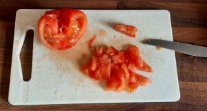 Verrine avocat thon tomate