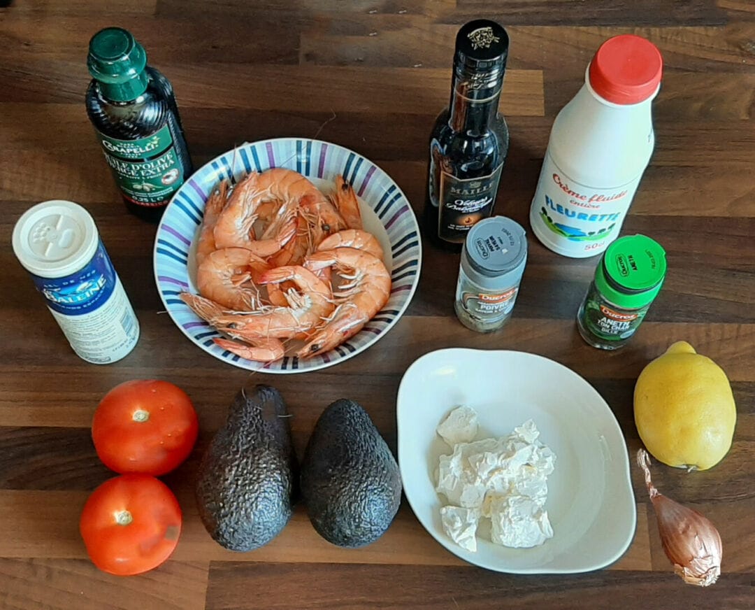 Recette De Verrines De Noël Aux Avocats, Crevettes Et St Môret