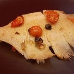 Ailes de raie aux câpres. Une recette de poisson de mer cuit au four