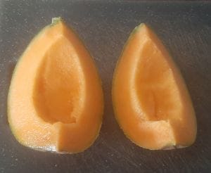 Melon charentais mozzarella