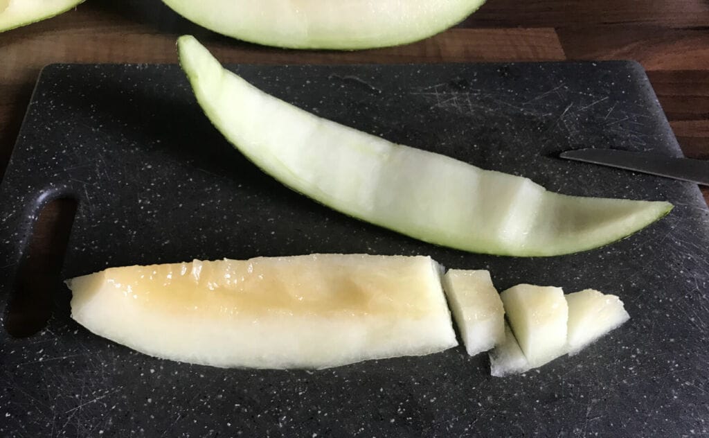 Melon vert d'Espagne. Une recette de smoothie vitaminé et peu calorique