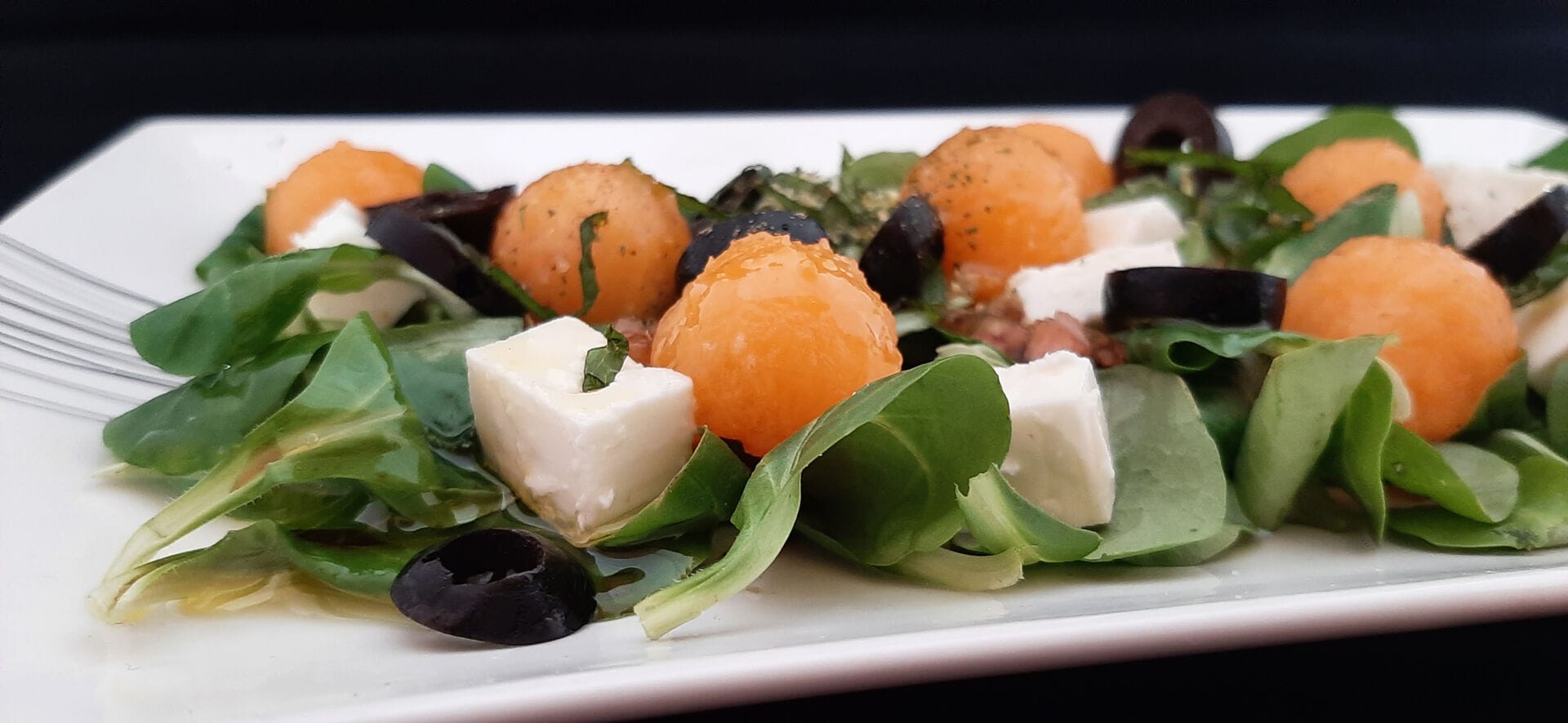 Salade de melon feta