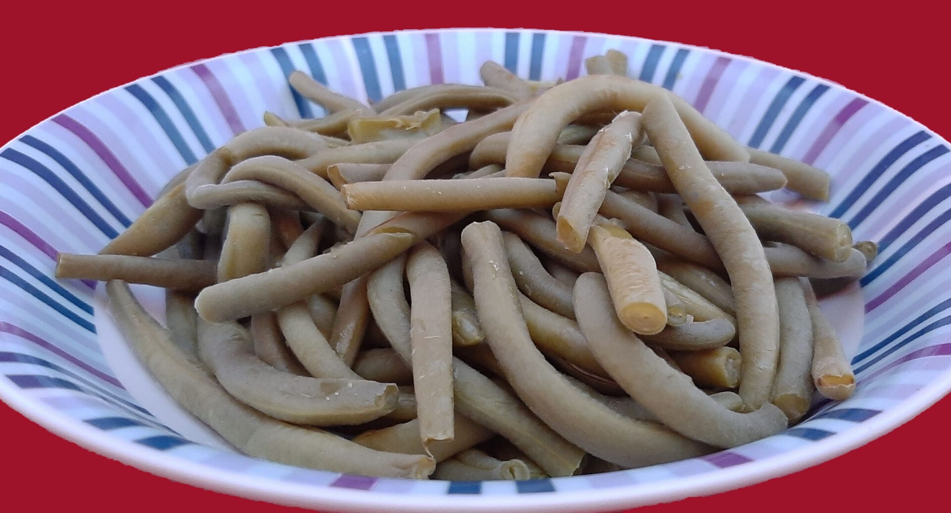 Cuisson haricots verts frais à la vapeur. Recette en peu de temps