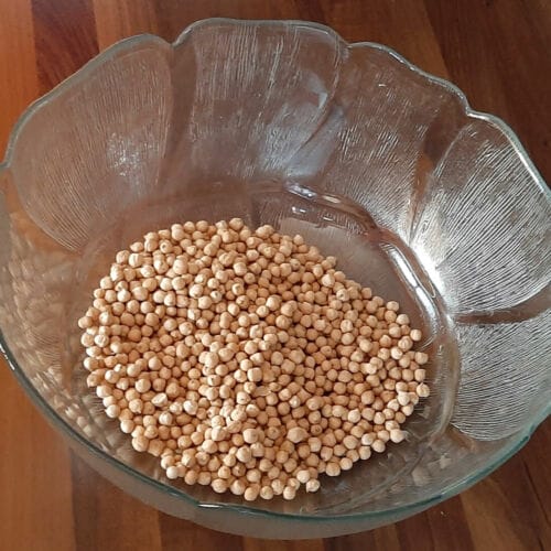 Cuisson des pois chiches secs à l